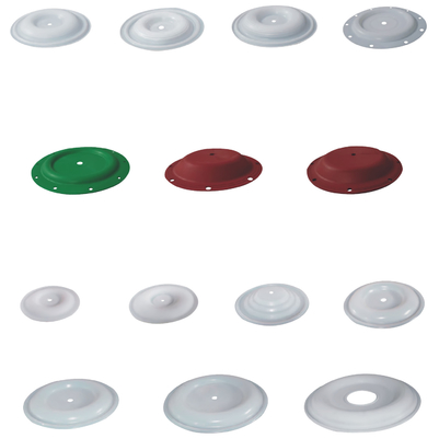 Materiale pneumatico a 3 pollici del diaframma di Ptfe della palla delle parti della pompa a diaframma
