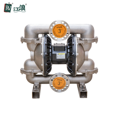 Trasferimento acido della doppia SS316 della pompa a diaframma dell'acqua lozione pneumatica pneumatica dell'olio