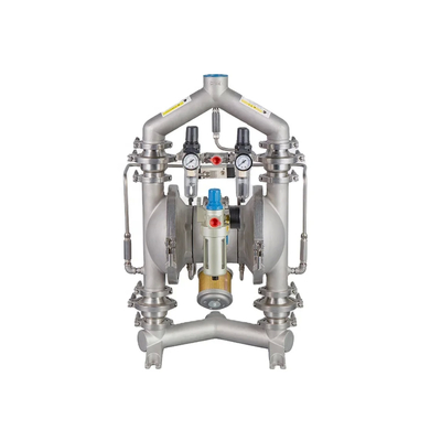 Pompa di diaframma azionata ad aria leggera con connessione a flange - fino a 120 PSI