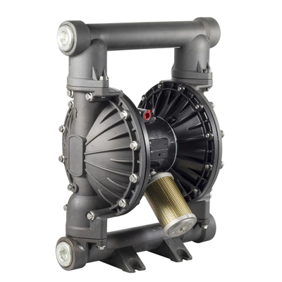 Pompa a doppio diaframma per acque reflue industriali con custodia in legno 840×480×800 mm
