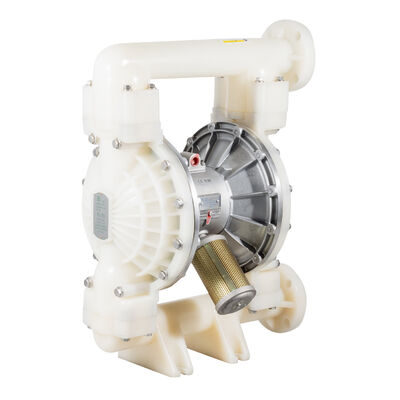 Pompa di diaframma pneumatica in gomma nera personalizzabile con pressione massima di 120 psi per uso industriale