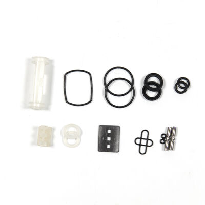 Pompa a membrana pneumatica in plastica con pressione massima di esercizio di 120 psi, portata di 40 gpm e membrana in PTFE