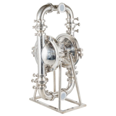 Pompa AODD ad alta pressione da 120 psi con diaframma in PTFE e flusso massimo di 150 gpm per applicazioni industriali