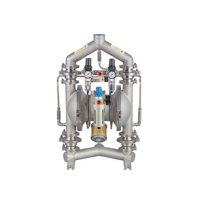 Pompa a membrana pneumatica in fibra di carbonio da 2 pollici per il trattamento delle acque reflue