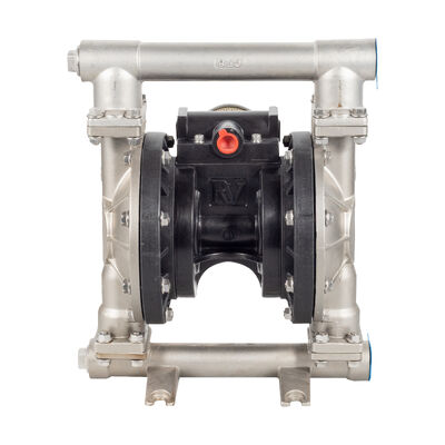 Mini pompa a vuoto a diaframma Pneumatica senza olio con 120 psi Max Pressure 40 gpm Max Flow e diaframma in PTFE per il trattamento delle acque reflue