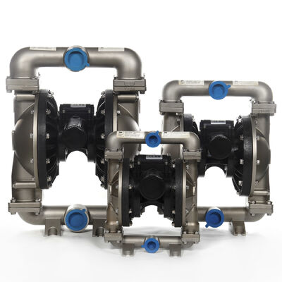 Pompa a membrana pneumatica da 2 pollici resistente agli acidi da 120 psi per il trattamento chimico e delle acque reflue