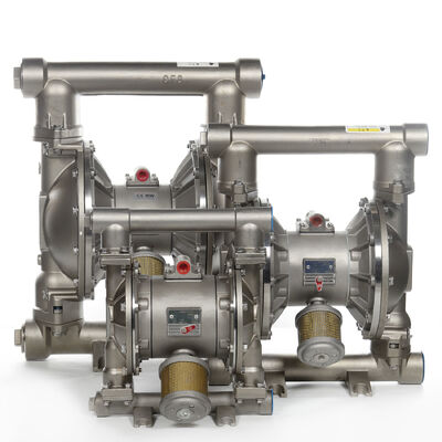 Pompa AODD in acciaio inossidabile con fonte di alimentazione pneumatica per il trattamento e l'irrigazione delle acque reflue