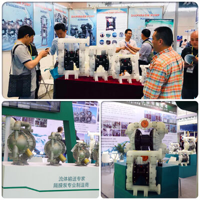 Pompa a membrana pneumatica in PP da 1/4 di pollice con portata di 17 L/M