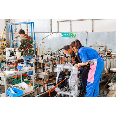 2 "PP flange AODD pompa con VT diaframma per 120psi Max pressione nel trattamento delle acque reflue