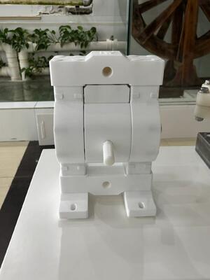 Pompa a membrana pneumatica personalizzabile in materiale PTFE a bassa pressione per l'industria chimica delle acque reflue
