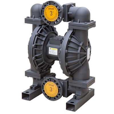Pompa a membrana pneumatica in alluminio da 3 pollici con portata di 1022 L/M per il trattamento delle acque reflue