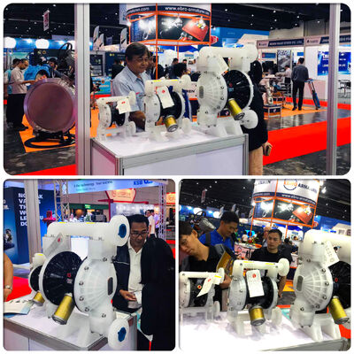 Pompa di diaframma in alluminio azionata ad aria con portata di 57L/M per il trattamento dell'acqua