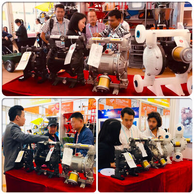 Pompa di diaframma in alluminio azionata ad aria con portata di 57L/M per il trattamento dell'acqua