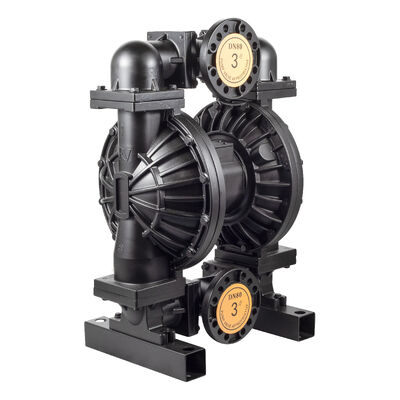 Pompa a doppio diaframma pneumatica in lega di alluminio da 3 pollici per il trattamento delle acque reflue e l'irrigazione