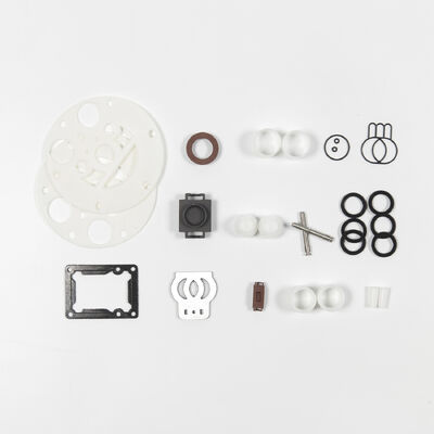 Corpo pompa in alluminio Pompa a diaframma in plastica con flusso massimo di 15 GPM e diaframma Hytrel per l'industria automobilistica