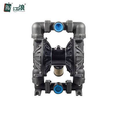 2" Pompa a doppio diaframma pneumatica in alluminio 120 psi Grande flusso per lavorazione e trattamento delle acque reflue