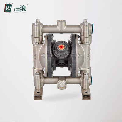 Pompa a membrana pneumatica con capacità 40GPM / 150LPM, alta precisione di assemblaggio e design resistente alla corrosione