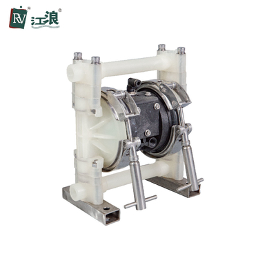 3/8&quot; pompa attivata aria di plastica della pompa a diaframma di pressione bassa per acido