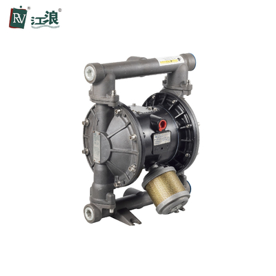 Materiale di diaframma in PTFE Pompa di diaframma in alluminio per liquidi corrosivi