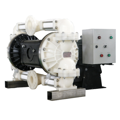 Pompa a diaframma con comando a motore con il combustibile a 3 pollici 5.5KW del motore elettrico PVDF