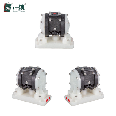 1/4" pompa a diaframma pneumatica di plastica per la miniatura di pressione bassa delle acque luride