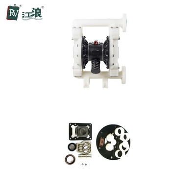 Pompa a diaframma pneumatica di PVDF Kynoar 40mm a 1,5 pollici uno stabilimento chimico da 120 PSI