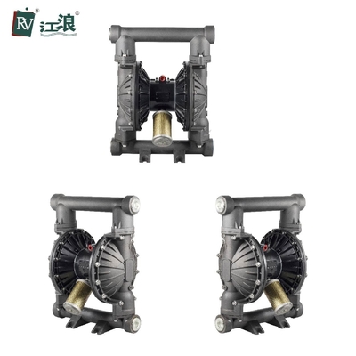 2" pompa a diaframma pneumatica per pittura con l'alluminio delle membrane di Santoprene