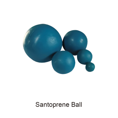 3/4" 1" doppia pompa a diaframma parte la palla di Santoprene