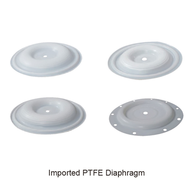 Ptfe ha ricoperto le parti a 3 pollici della pompa a diaframma del PTFE del diaframma