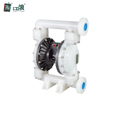 1,5" spruzza la doppia pompa PVDF Kynoar dei rifiuti del diaframma per lo stabilimento chimico