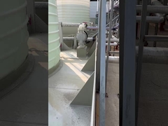 Pompa di diaframma ad alta pressione PP azionata ad aria con 1/2 ingresso d'aria